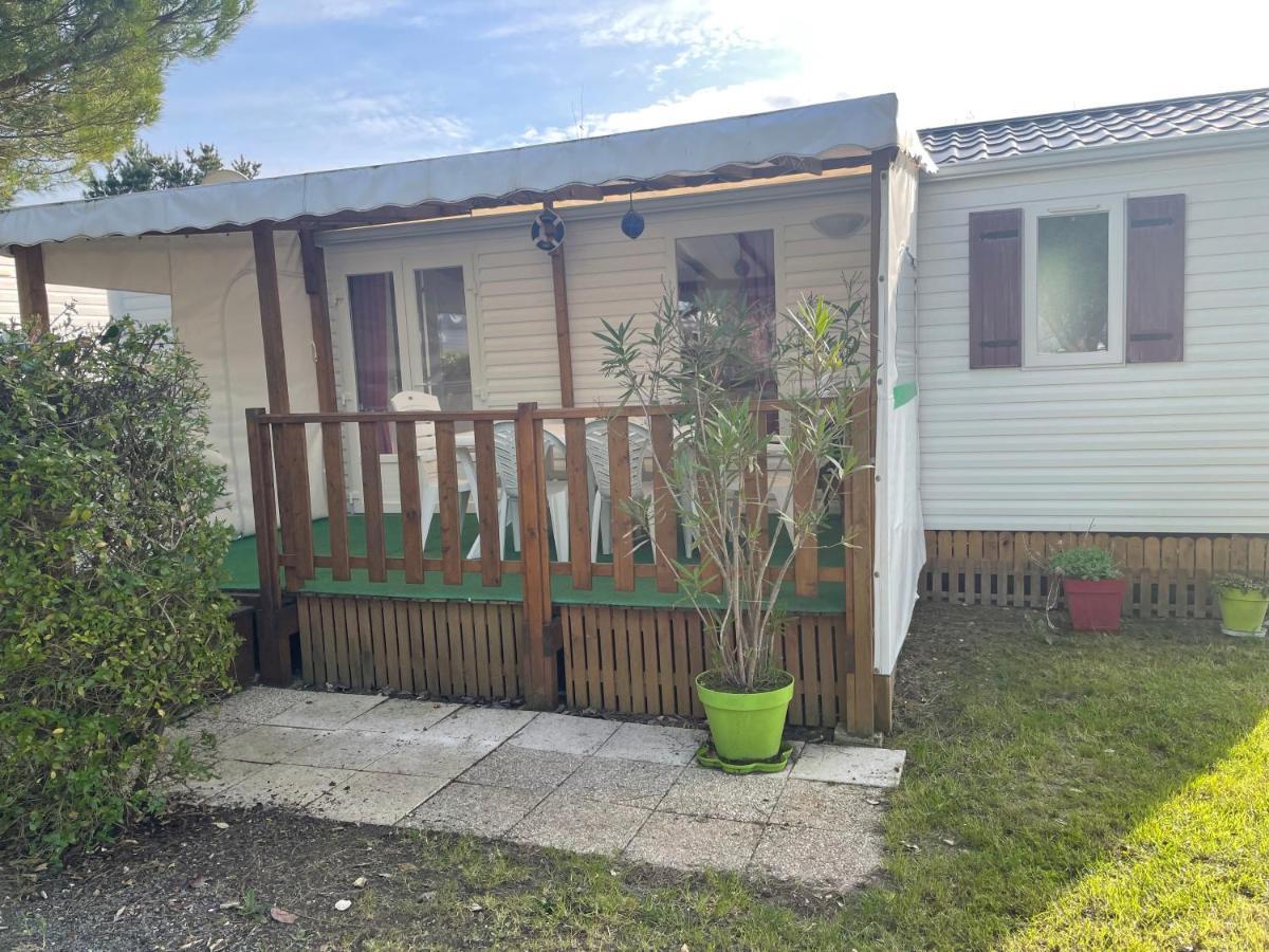 Mobil Home Parfait Etat Sur Camping Arvert Εξωτερικό φωτογραφία